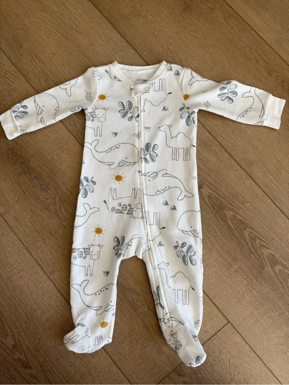 Simply Joys Carters ribbed footies
